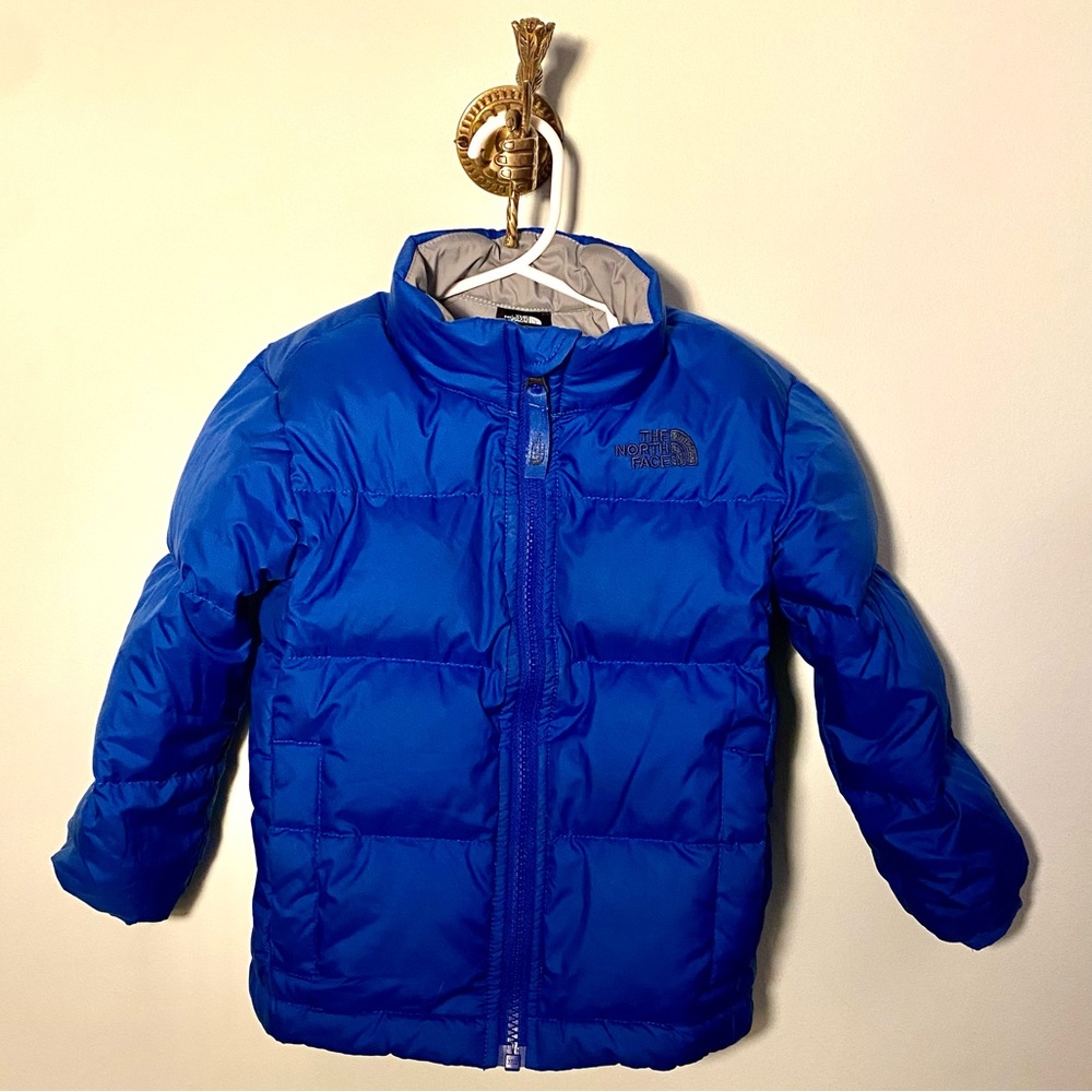 The North Face Puffer Coat Blue Toddler size 3T